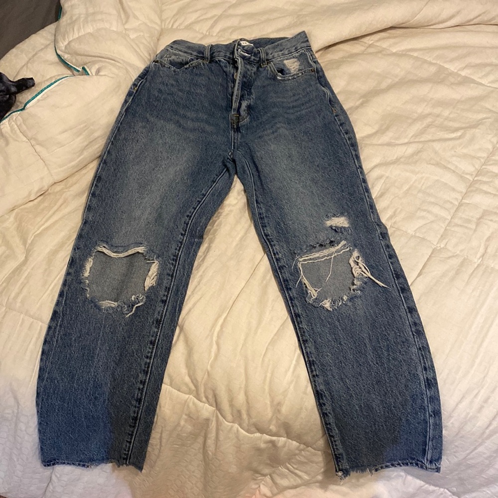 pacsun high rise mom jeans
